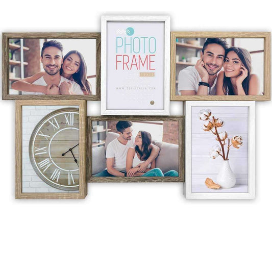 ZEP Picture Frames | Wood | Multi Aperture Frame Colour | Large Image 1
