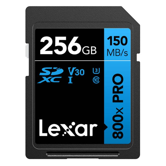 Lexar 256gb 800X PRO SDXC UHS-I SD Memory Card Image 1