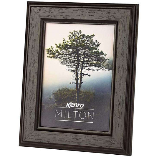Kenro Milton 7x5 Wood Photo Frame - Black