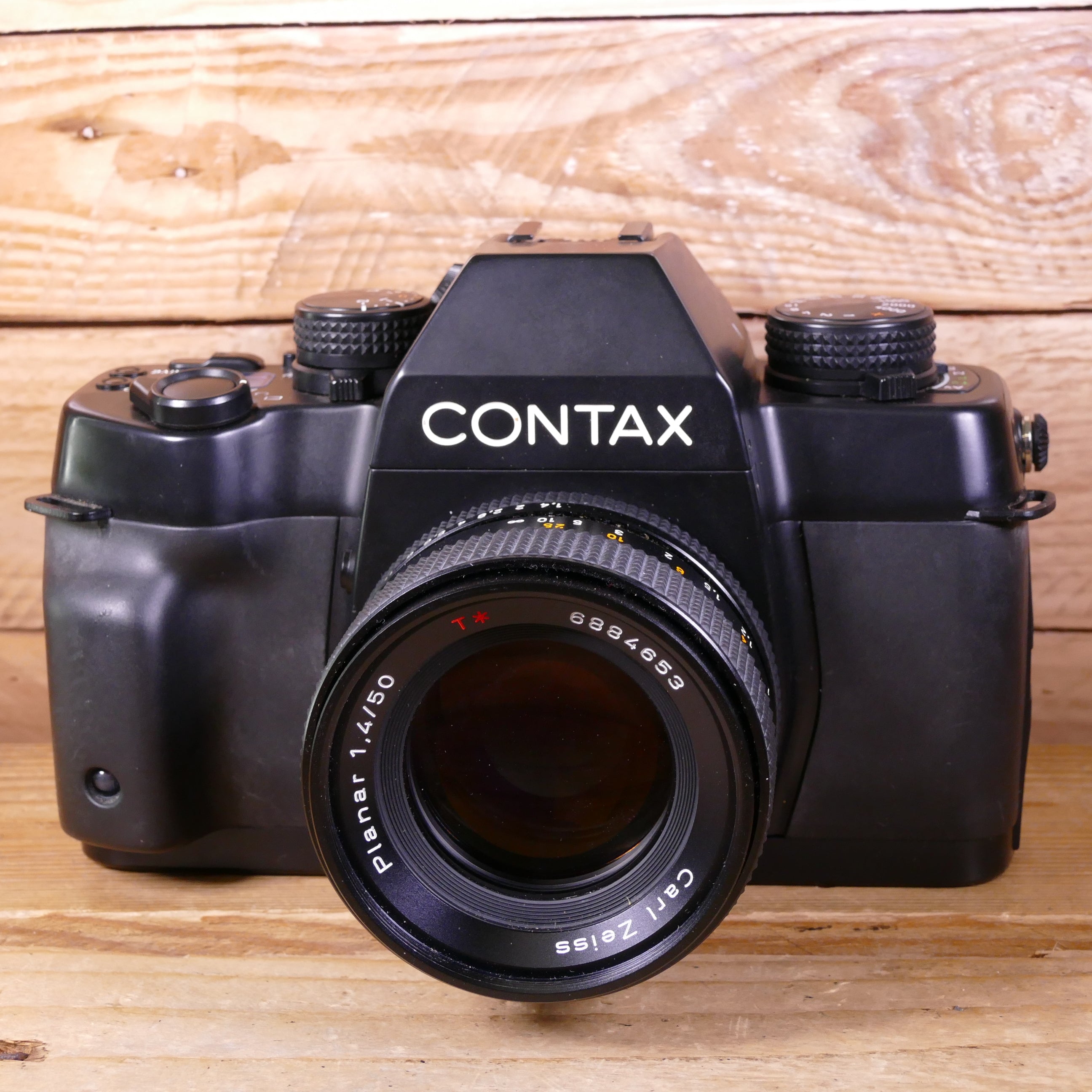 Used Contax ST 35mm Film Camera with Zeiss 50mm F1.4 Planar MM Lens