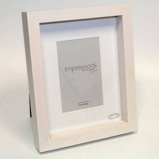 Sifcon Wooden 7x5 Photo Frame - Natural White Image 1