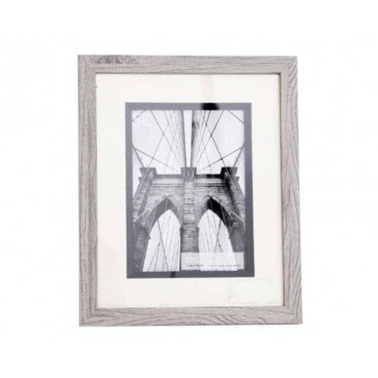 Light Grey Wood A4 Photo Frame Image 1