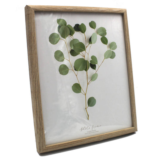 Sifcon Wooden 10x8 Photo Frame - Natural Image 1