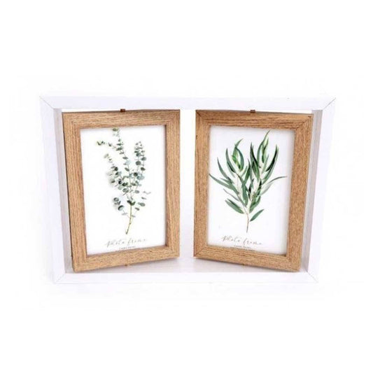 Sifcon Double Swivel Photo Frame 4x6 inch Image 1