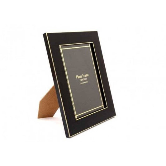 Black & Gold 7x5 Photo Frame Image 1