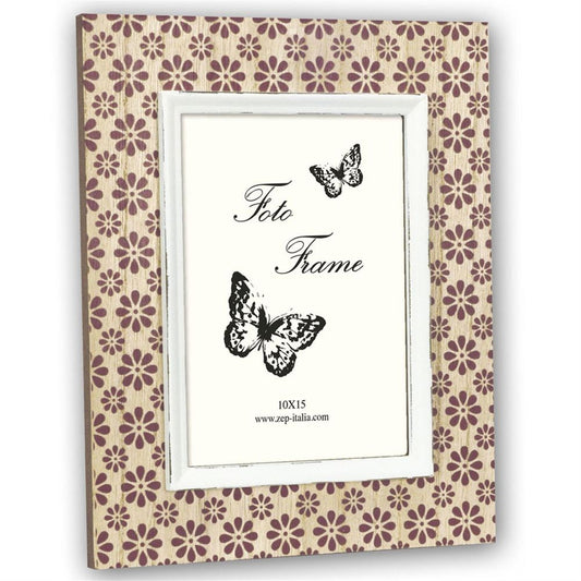 Sevan 6x4 Beige Wooden Photo Frame Image 1