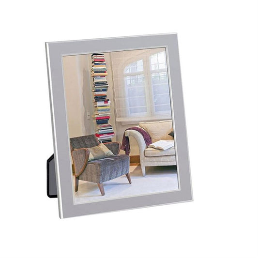 Olimpia Silver 10x8 Photo Frame Image 1