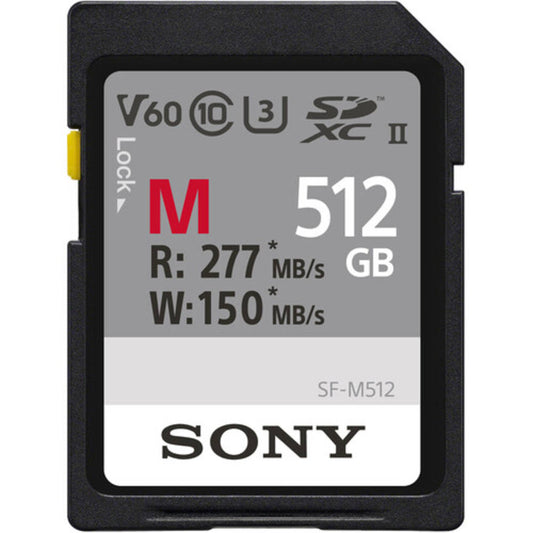 Sony SF-M Series 512GB UHS-II SDXC Memory Card Image 1