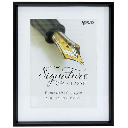 Kenro Signature Classic 9x6 Frame - Black Image 1