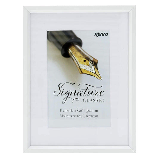 Kenro Signature Classic 9x6 Frame - White Image 1