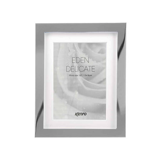 Kenro Eden Delicate Silver Series 7x5 Frame Image 1