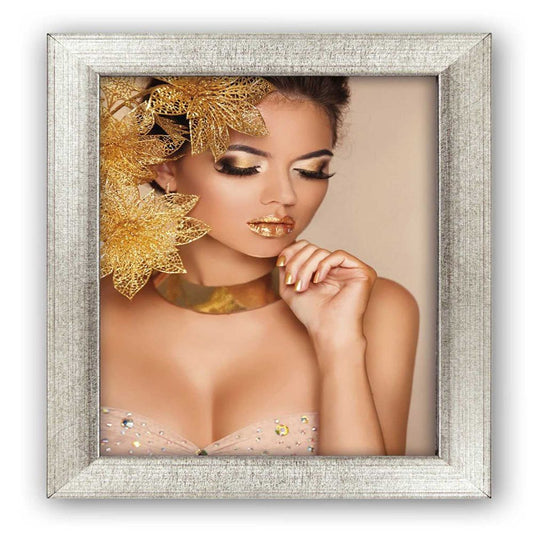 Samara Brushed Gold 8x6 Photo Frame Image 1