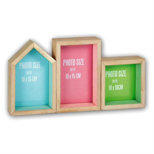 Lunneville Multi Aperture Photo Frame for 3 Photos Image 1
