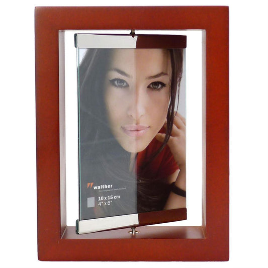 Walther Susan Revolving Wood 6x4 Photo Frame Image 1