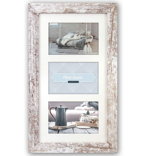 Nelson 6 Triple Photo Frame for 7x5 inch Photos Image 1