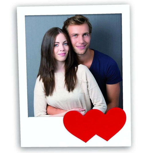 Love Photo Frame | Red Love Heart | 4 x 4 inch Photo Frame Image 1