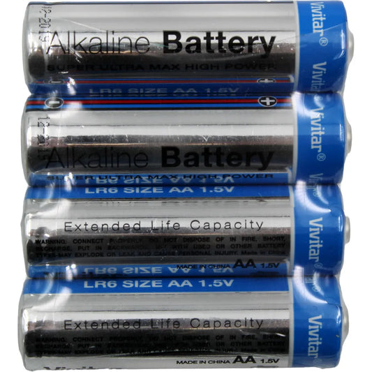 Vivitar Super Ultra Max High Power AA Batteries 4pk
