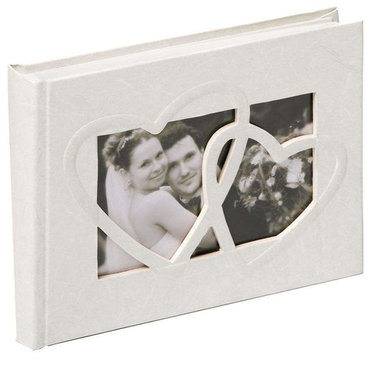 Walther Sweet Heart Traditional Cream Wedding Photo Album | 40 Sides Image 1