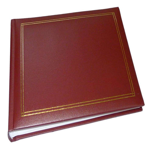Walther Monza Red Traditional Photo Album - 60 Sides Image 1