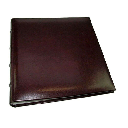 Walther Classic Medium Traditional Photo Album - Burgundy - 60 Sides Image 1