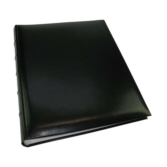Walther Classic Extra Large Traditional Photo Album - Black - 80 Sides Image 1
