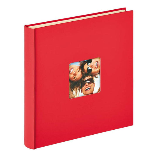 Walther Fun Red Self-Adhesive Album - 50 Sides Image 1