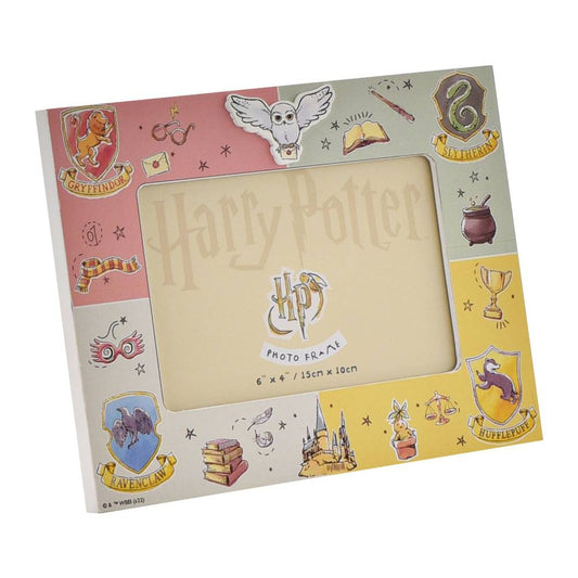 Harry Potter Charms Hogwarts Houses Photo Frame - 6 x 4 Inch Image 1