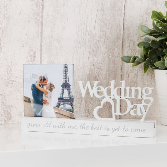Celebrations Photo Frames | 4x4 Inch Photo Size Wedding Day Image 1