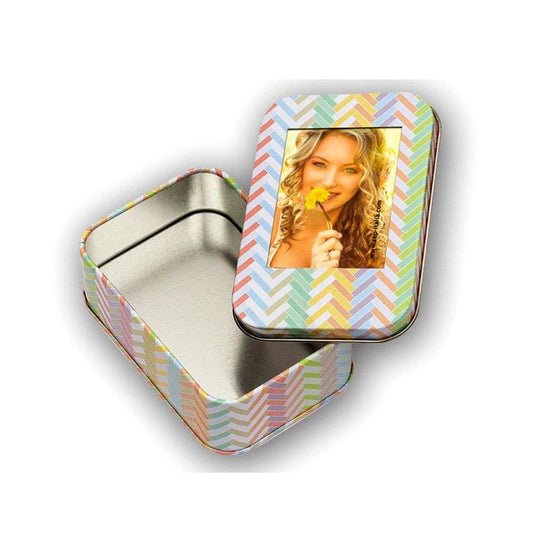 Metal Photo Box for 2.5x2 inch Photo Image 1