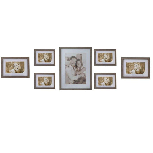 Gallery Photo Frame Collection in Brown Image 1