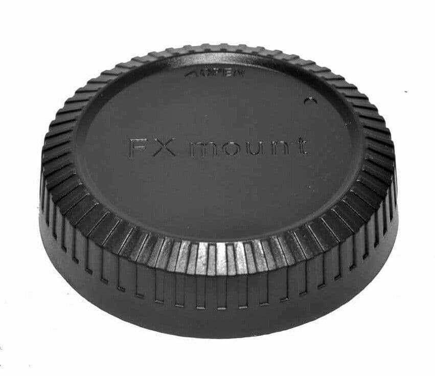 KOOD Rear Lens Cap For Nikon AF Lenses - Black Snap-On Back Cap (UK Stock)