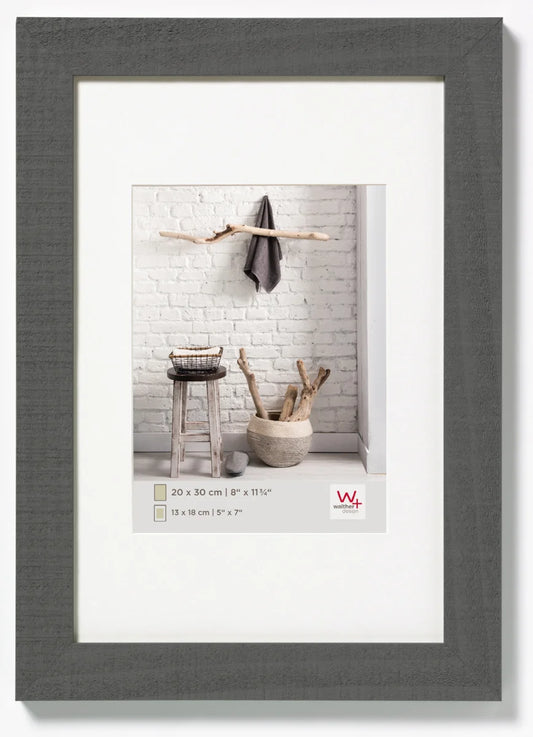 Walther Home Wooden Picture Frame - A4 Grey