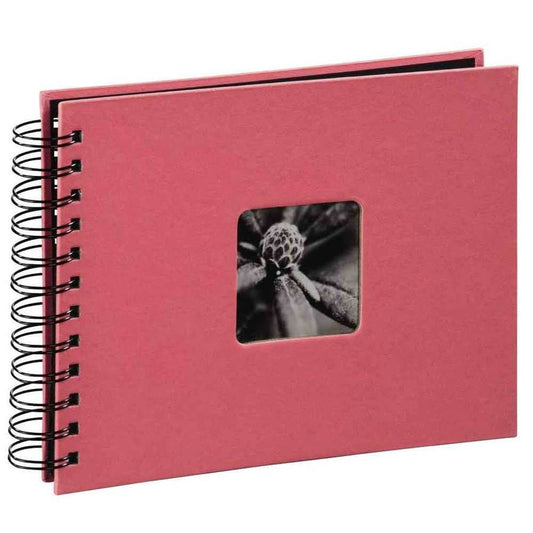 Hama Spiral Bound Traditional Photo Album - 25 Pages - Flamingo