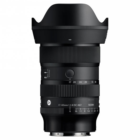 Sigma 17-40mm F1.8 DC l-mount with hood