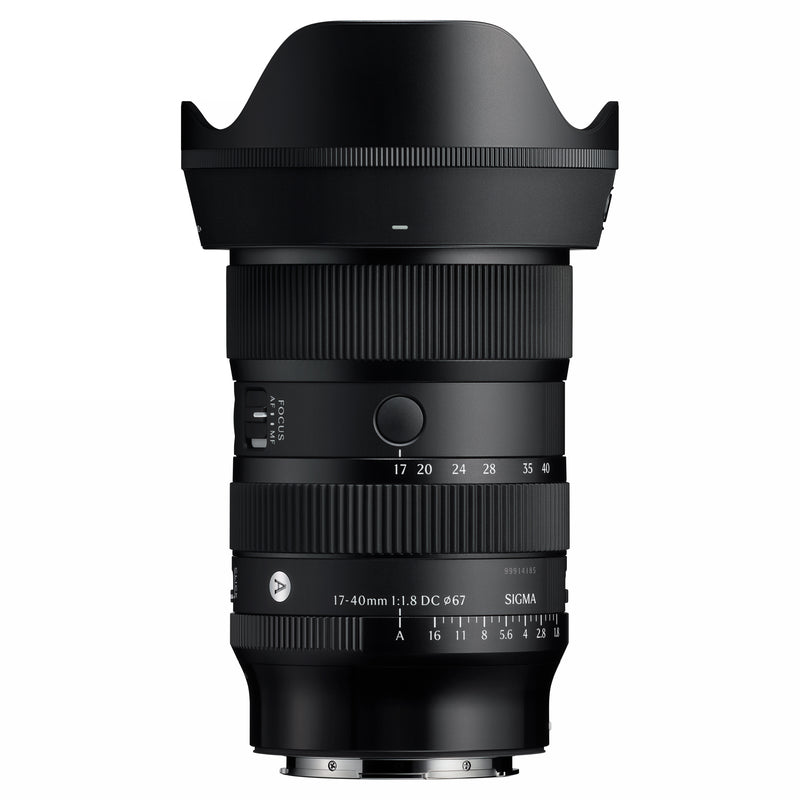 Sigma 17-40mm F1.8 DC l-mount with hood