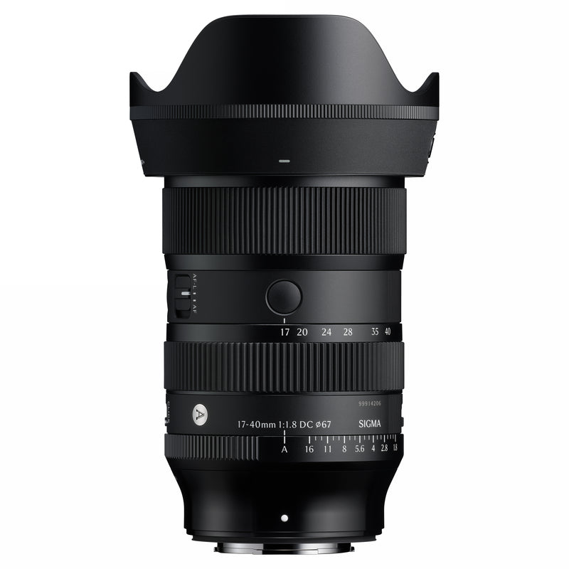 Sigma AF 17-40mm F1.8 DC Fujifilm X with hood
