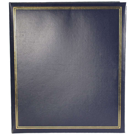 Dorr Classic A4 Slip In Photo Album, Blue. Holds 100 Photos, Bookbound,