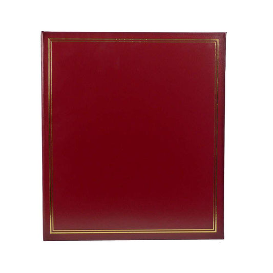 Dorr Classic A4 Slip In Photo Album, Burgundy, Holds 100 Photos, Bookbound,