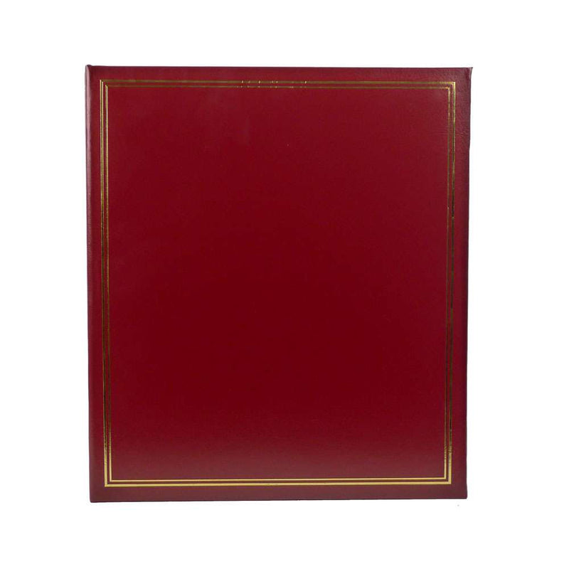 Dorr Classic A4 Slip In Photo Album, Burgundy, Holds 100 Photos, Bookbound, Image 1