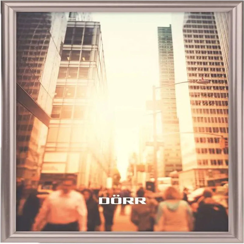 New York Square 4x4 Photo Frame - Steel
