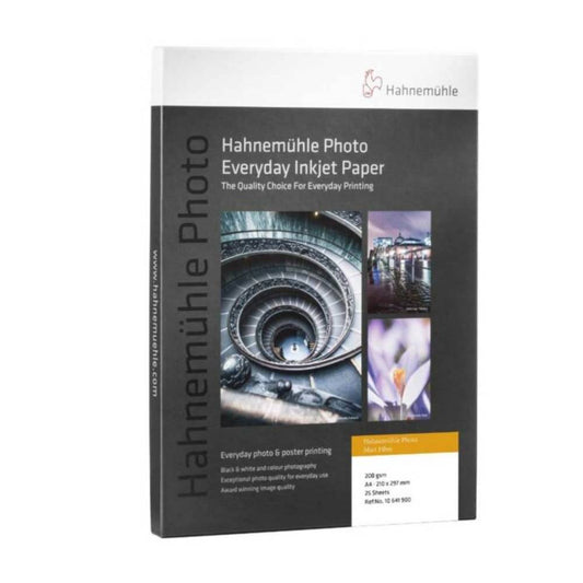 Hahnemuhle Photo Matt Fibre 200gsm A4 Printing Paper - 25 Sheets