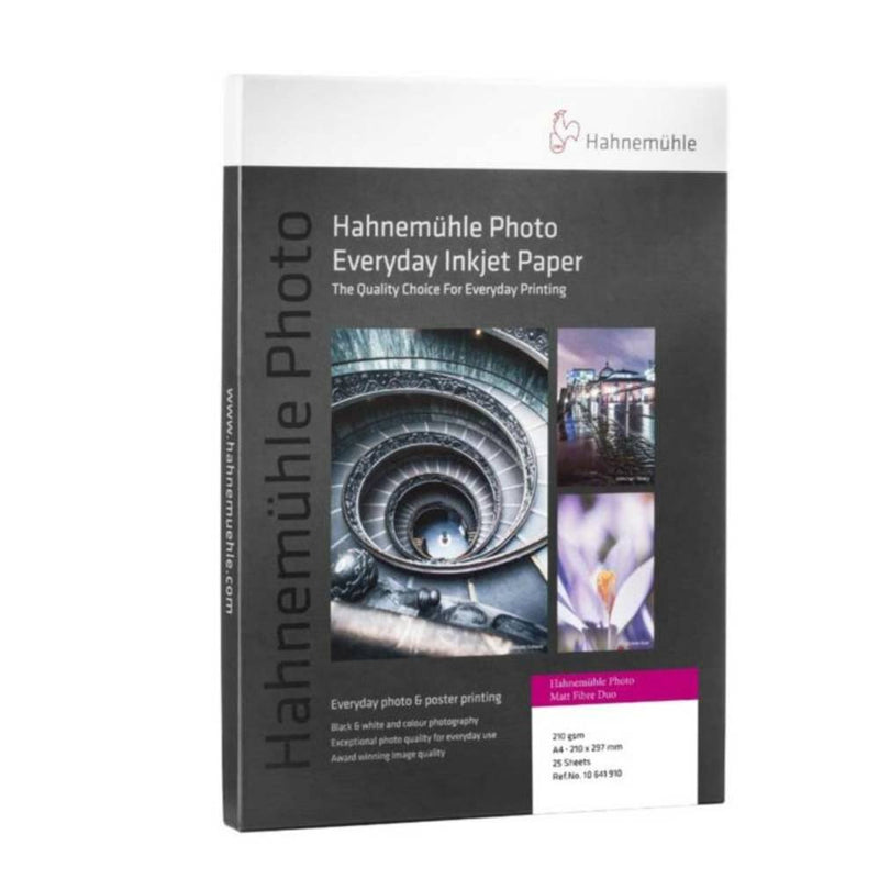 Hahnemuhle Photo Matt Fibre Duo 210gsm A4 Printing Paper - 25 Sheets Image 1