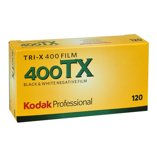 Kodak Professional Tri-X ISO 400 120 Black and White Negative Roll Film - 5 Pack Image 1