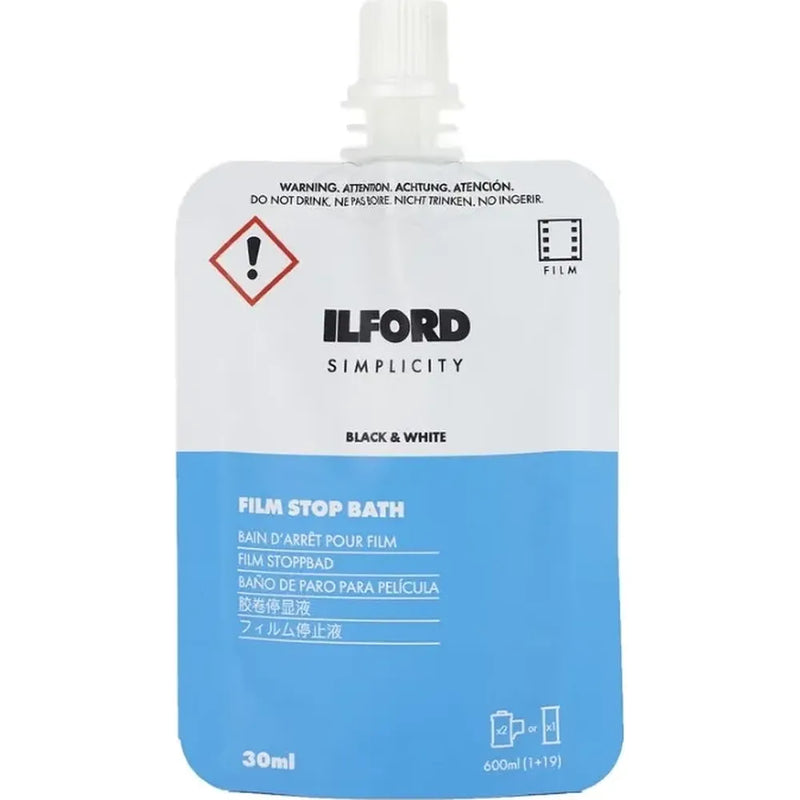 Ilford Simplicity Stop Bath - 12 Sachets