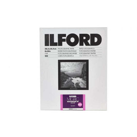 Ilford Glossy 8.9 x 12.7 (cm) - 100 Pack Multigrade V RC Deluxe Photographic Paper | Image 1