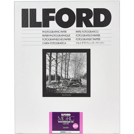 Ilford Glossy 40.6 x 50.8 (cm) - 10 Pack Multigrade V RC Deluxe Photographic Paper | Image 1