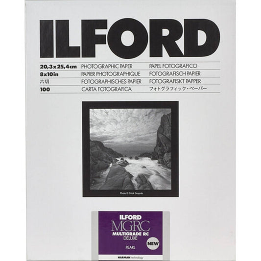 Ilford Pearl 8.9 x 12.7 (cm) - 100 Pack Multigrade V RC Deluxe Photographic Paper | Image 1