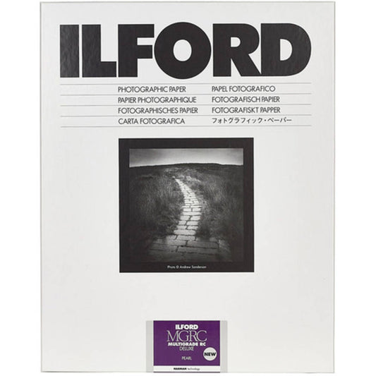 Ilford Pearl 8.9 x 14 (cm) - 100 Pack Multigrade V RC Deluxe Photographic Paper | Image 1