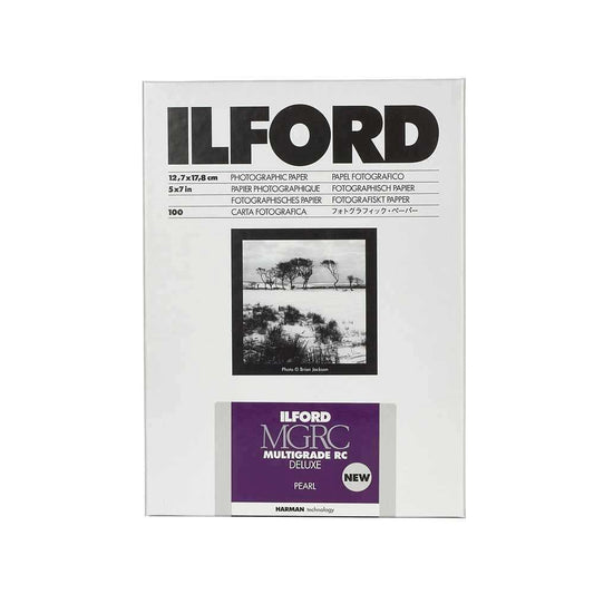 Ilford Pearl 12.7 x 17.8 (cm) - 25 Pack Multigrade V RC Deluxe Photographic Paper | Image 1