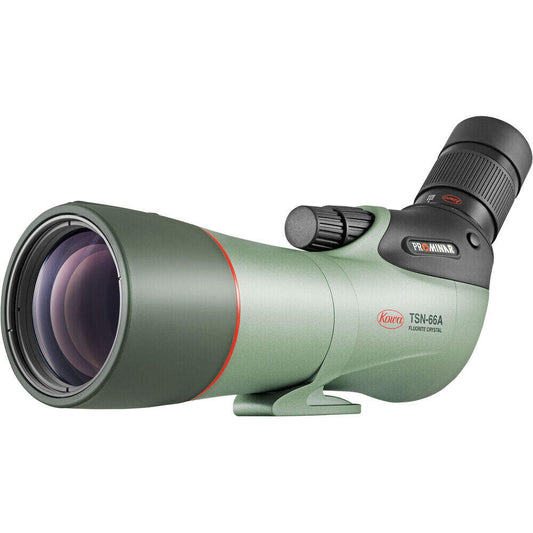 Kowa TSN-66 Prominar Spotting Scope | Pure Fluorite Crystal Zoom Kit - Angled Image 1